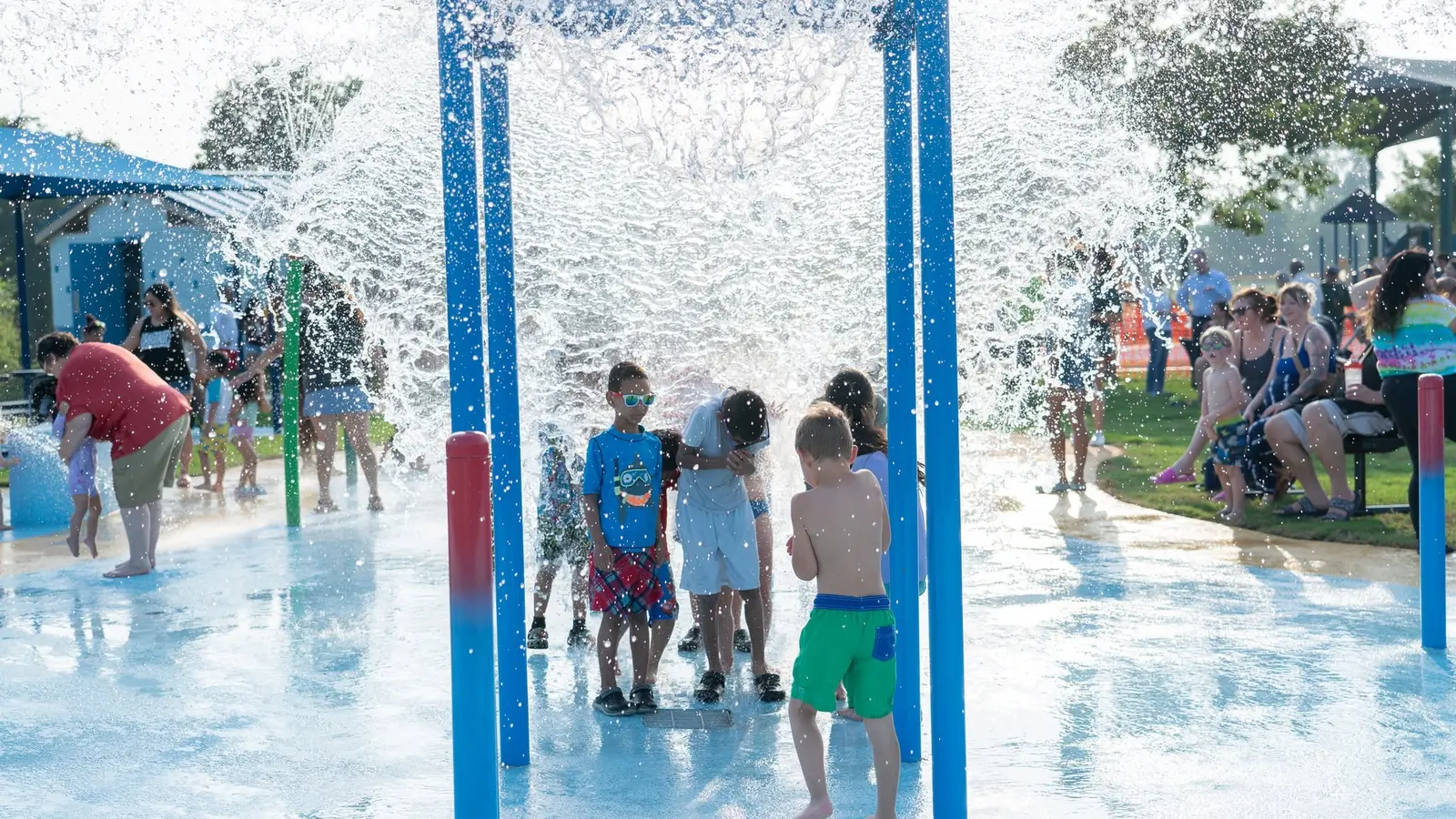 Steeplechase Park Splash Pad